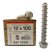 Анкер-шуруп по бетону Trusty Tools SAF 12х100 (25 шт.)